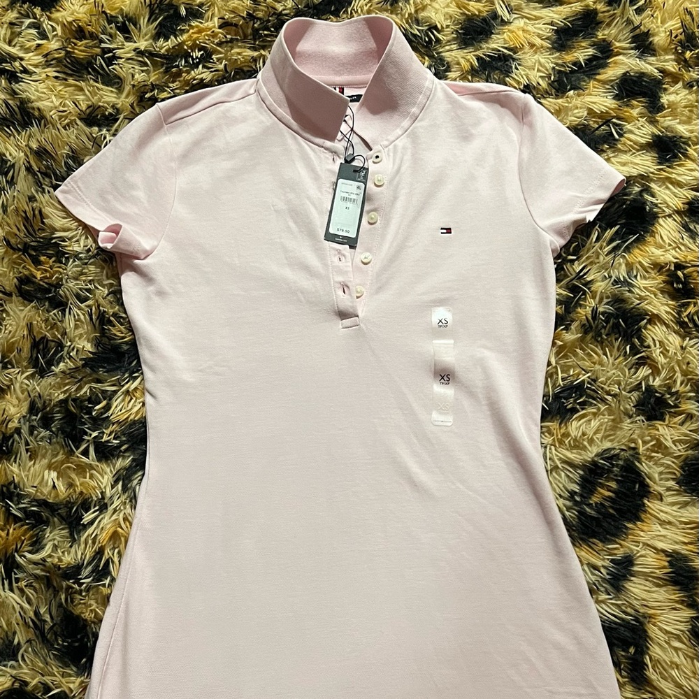 Tommy Hilfiger Light Pink Polo Dress